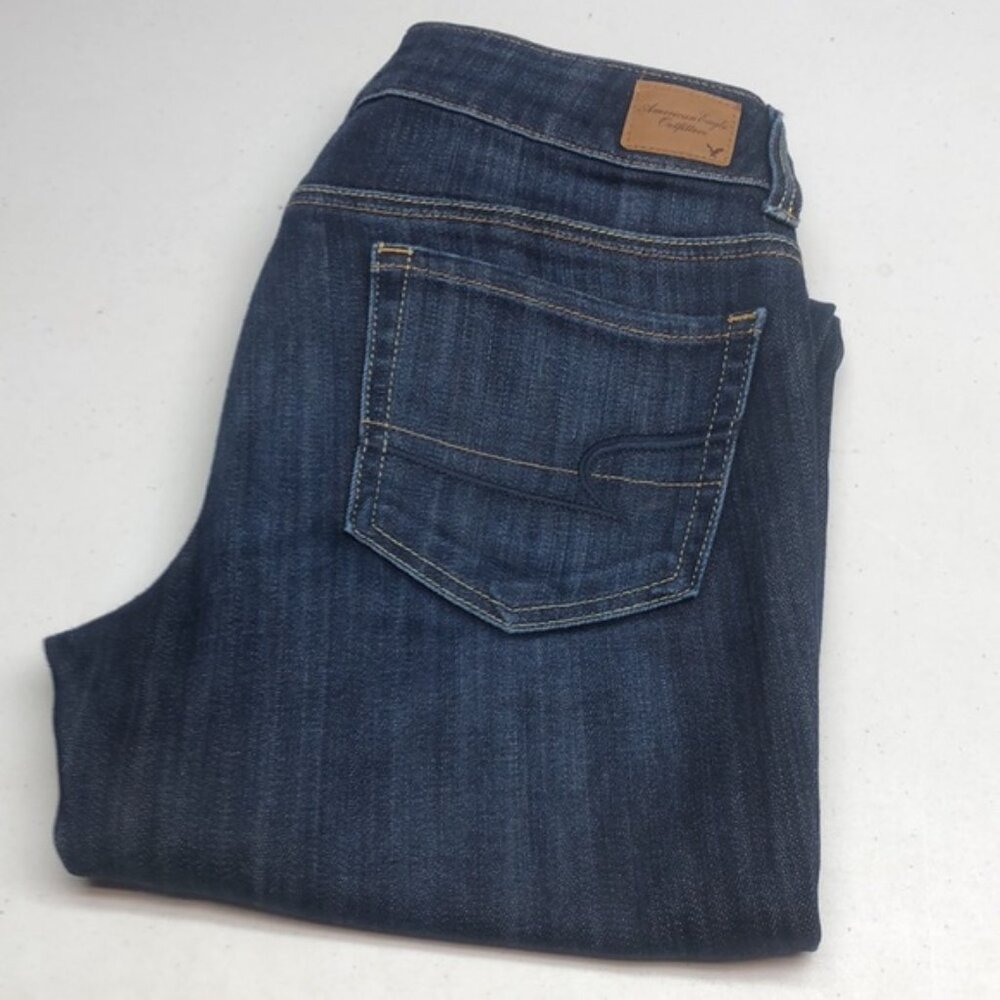 AMERICAN EAGLE ARTIST STRAIGHT CROP JEANS 6/28x25 🦅